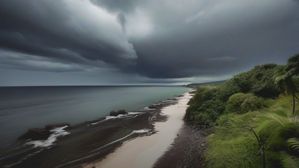 气候变暖下的极端天气：台风、雾霾与雨天的连锁反应