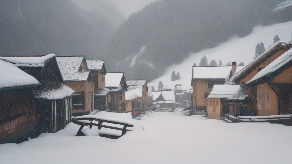 极端天气交响曲：雪天、雷暴与晴天的气候变奏