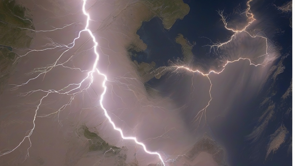 从卫星视角看极端天气：雷暴、台风与晴天的气象密码