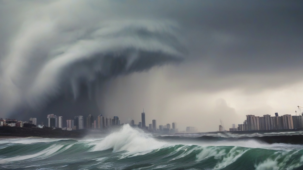 气候危机下的生存挑战：台风、雾霾与极端天气的双重夹击