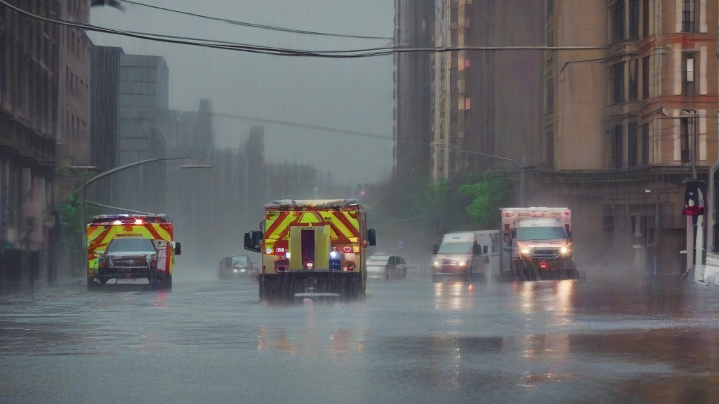 极端天气交响曲：雨幕下的寒潮突袭与气象观测防线