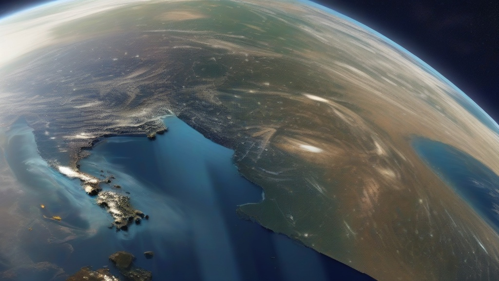 气象卫星如何捕捉晴空密码：从太空视角看地球的呼吸节奏