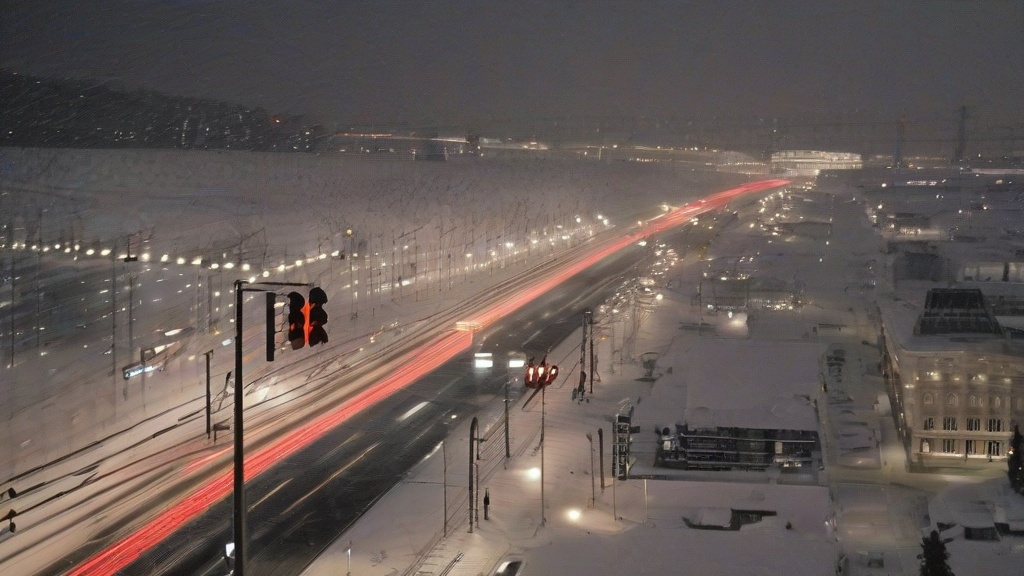 极端天气交响曲：雪天静谧、雷暴轰鸣与晴天的温柔对话
