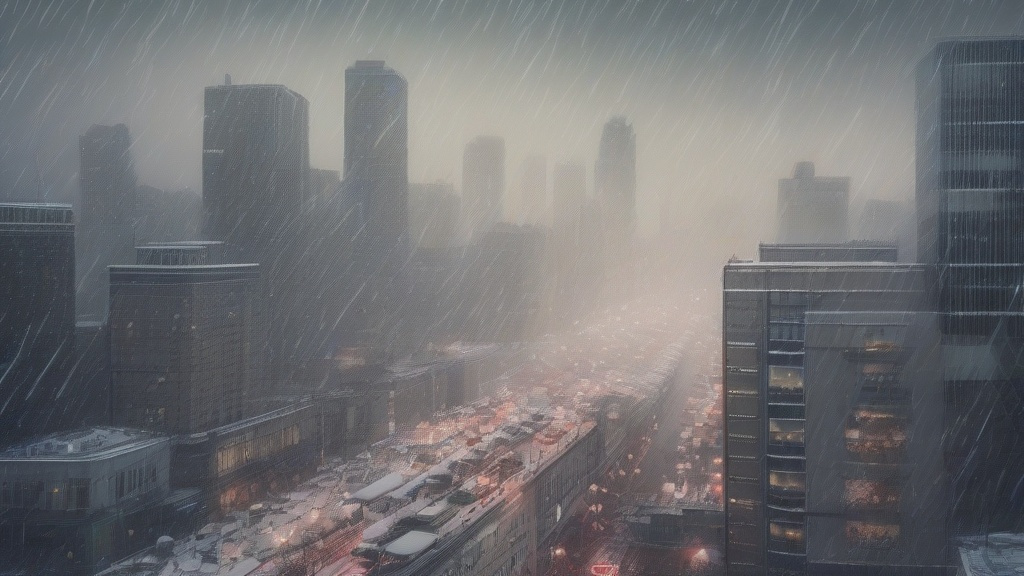雪雾交织：解码冬季气象观测中的双重挑战