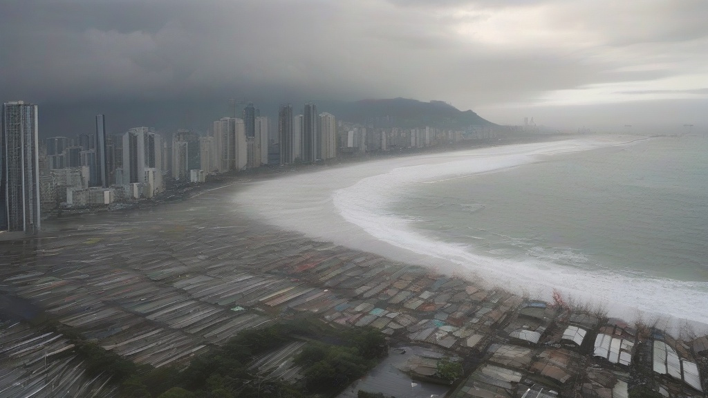 台风肆虐与雾霾围城：气候变化下的双重生存挑战