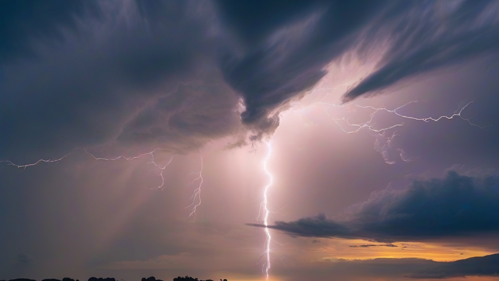 晴天霹雳：当雷暴突袭万里晴空的科学密码