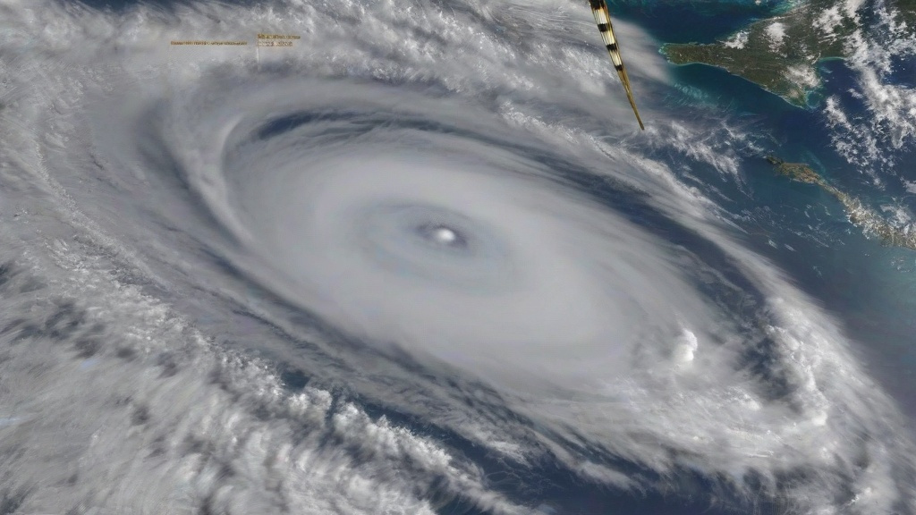 AI与卫星共舞：解码台风雷暴中的气候危机信号