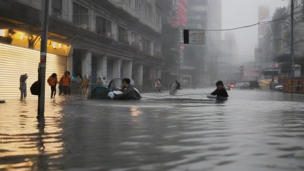 当雨天不再是温柔：极端天气与高温下的气候危机图景