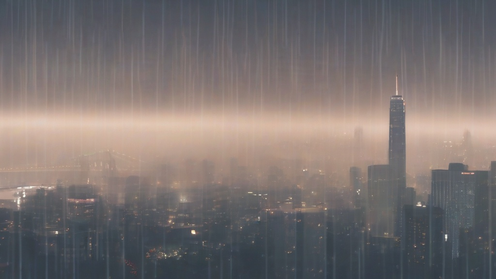 雨雾交织的双重奏：解码城市天气中的雨天与雾霾密码
