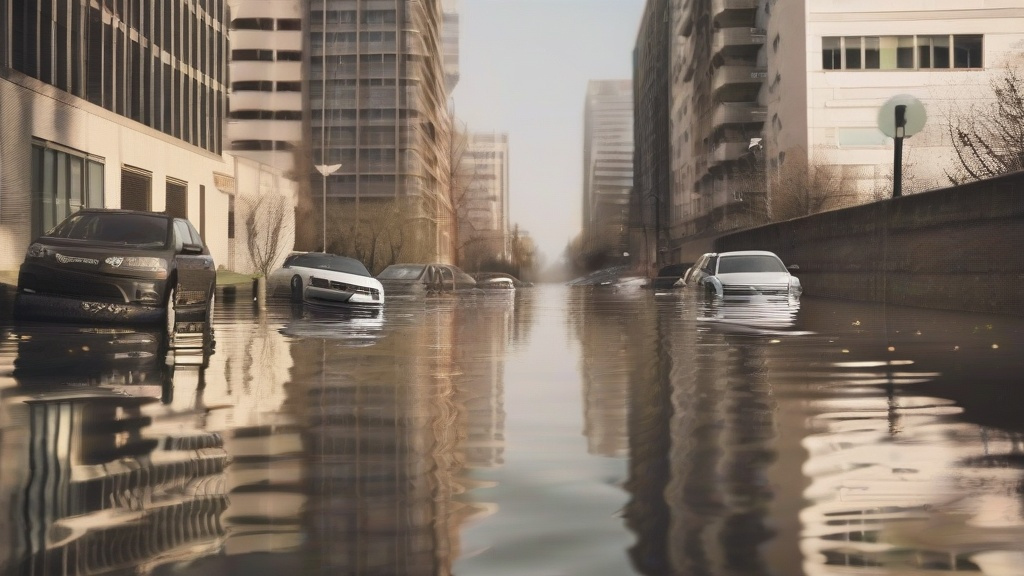 气候异变下的城市图景：雨雾寒雷中的生存启示录
