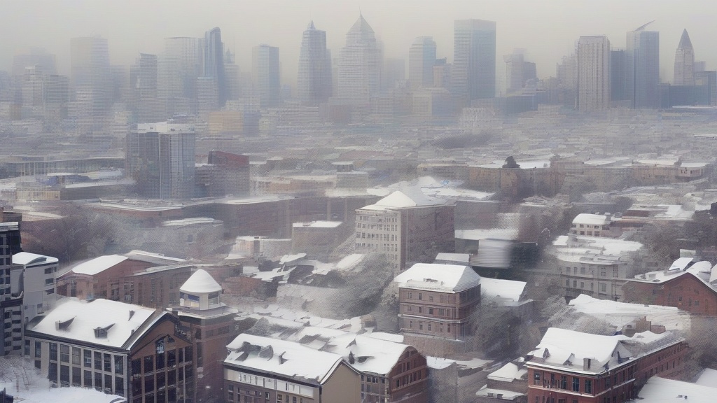 雪天与雾霾的双重变奏：气候变化下的环境警示