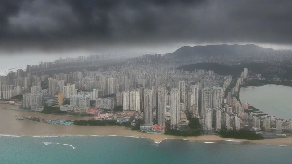 极端天气频发：台风、高温与雾霾交织下的生存挑战