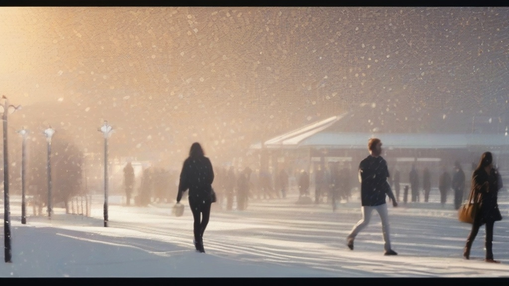 极端天气交响曲：当雪天邂逅高温的罕见气象奇观